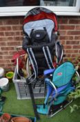 Rucksacks and Child Carriers, etc.