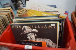 Vintage 12" LP Records; Country, etc.