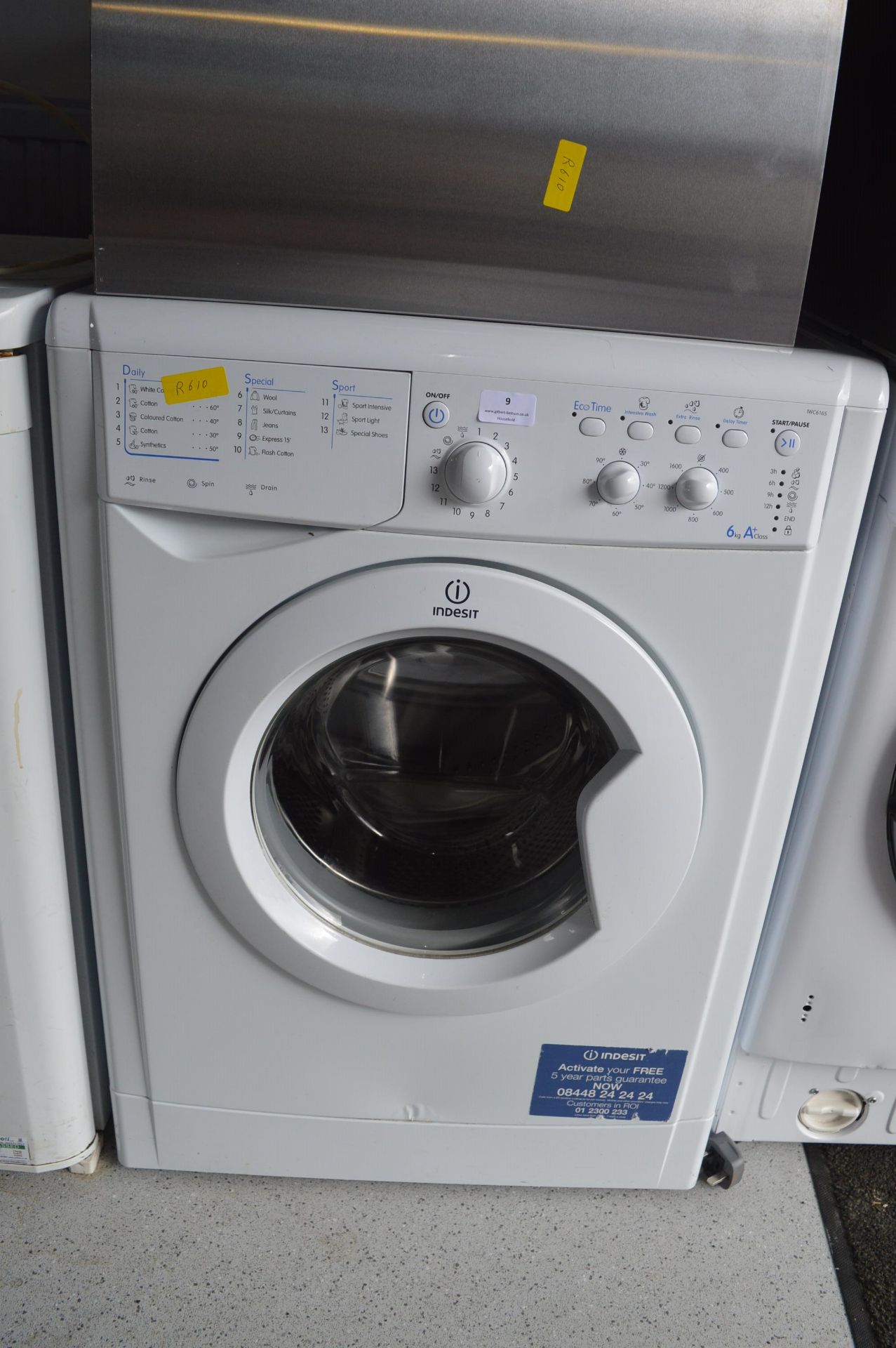 Indesit 6kg A+ Class Washing Machine
