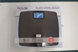 *Taylor Glass Digital Bathroom Scales