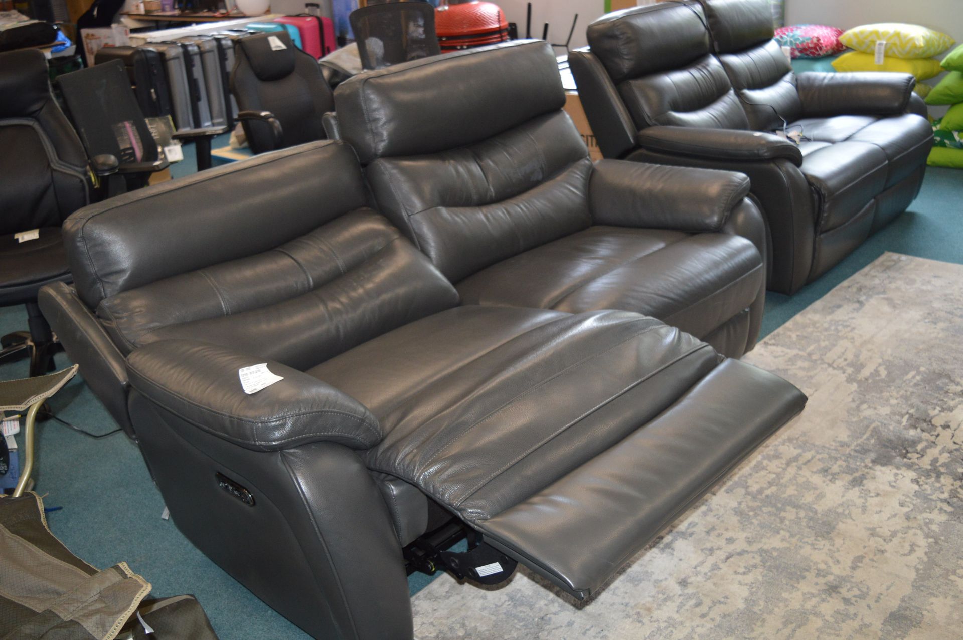 *Two Seat Electric Reclining Sofa - Image 3 of 5