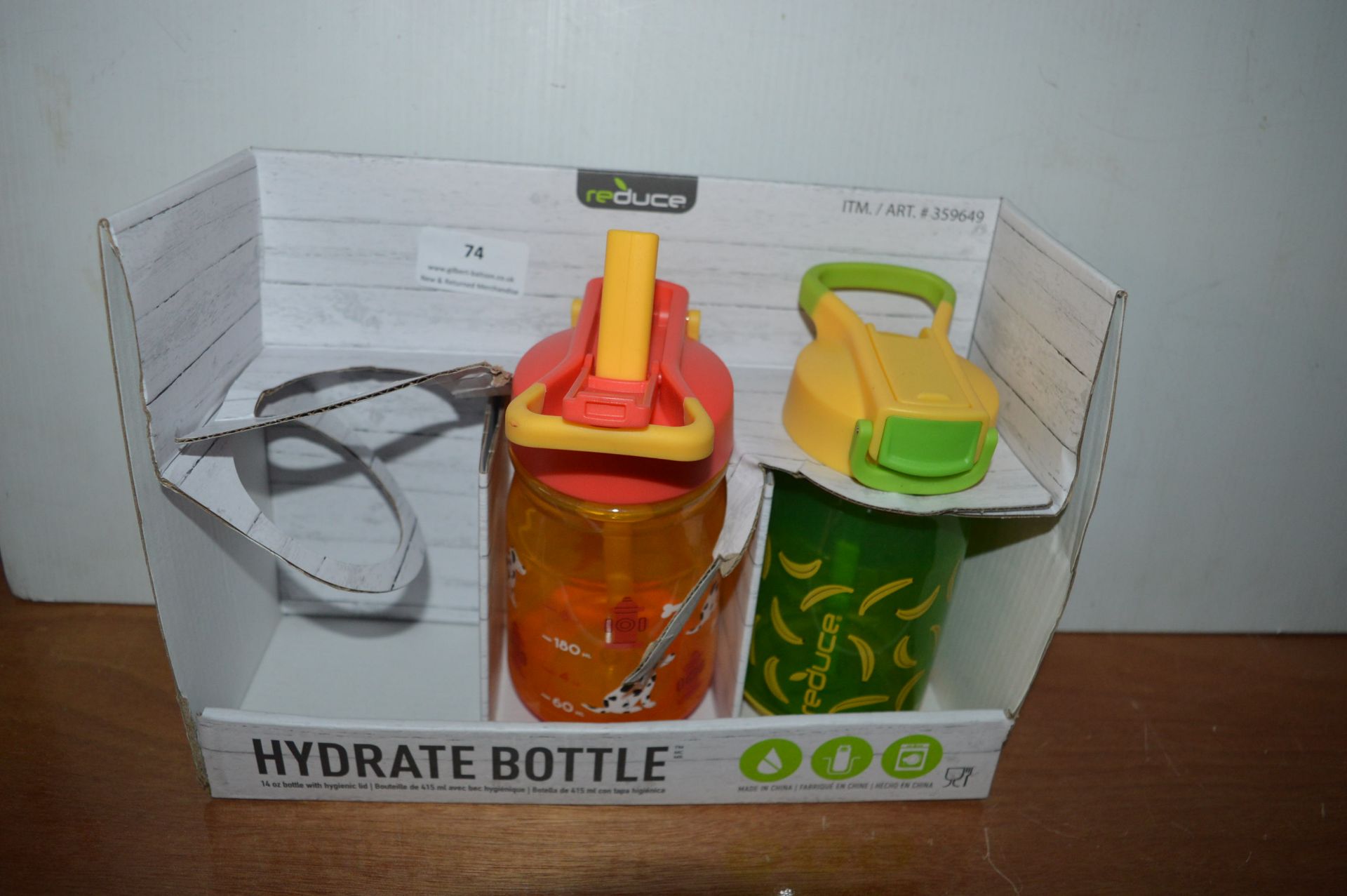 *Reduce Hydrate Bottle 2pk