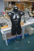 *Male Mannequin on Chrome Stand