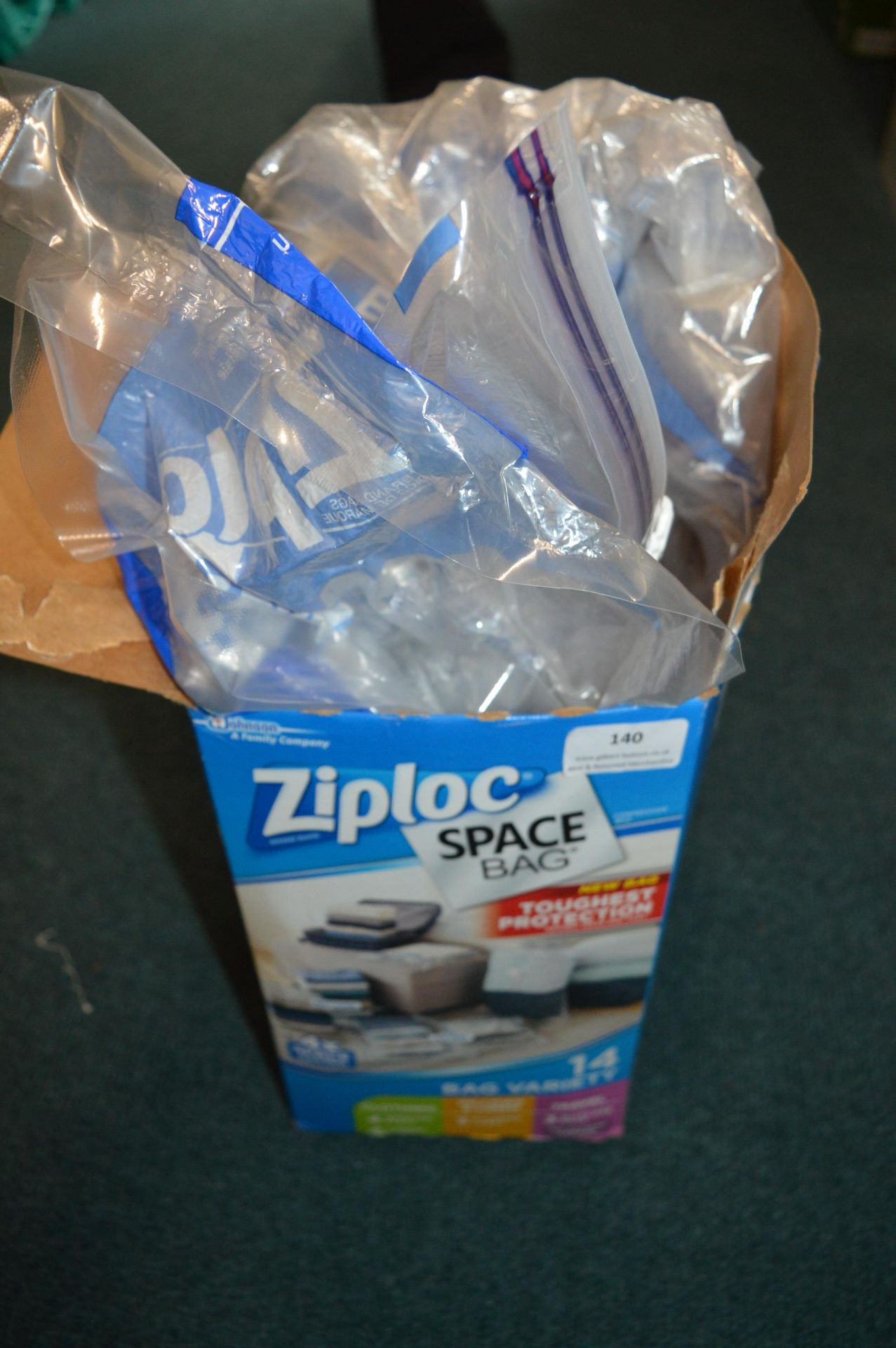 *Zip-Lock Space Bags