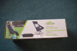 *Cascade Ultra Light Folding Camping Chair