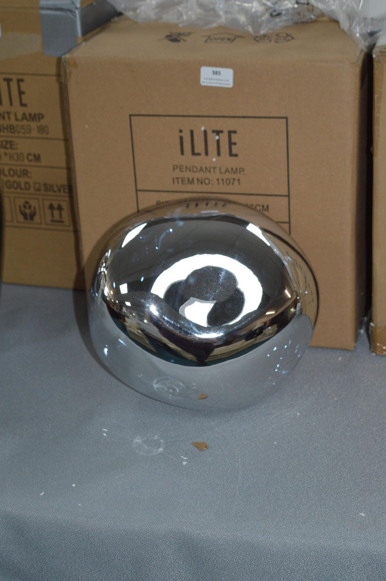 *iLite Silver Pendant Lamp