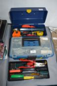 Two Small Toolboxes and Contents