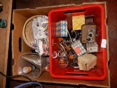 Box of Assorted Fixings and Fittings