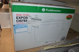 *Two Dual Flush Exposed Cisterns