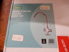Gemma Chrome Kitchen Mixer Tap