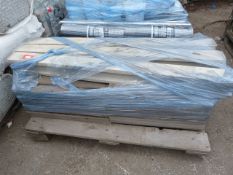 *Pallet of Short Fenceposts plus Twelve Grey Paver