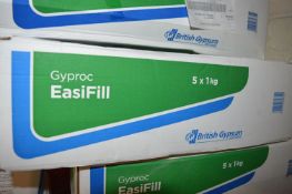 *5x 1kg of Gyproc Easi-Fill 45