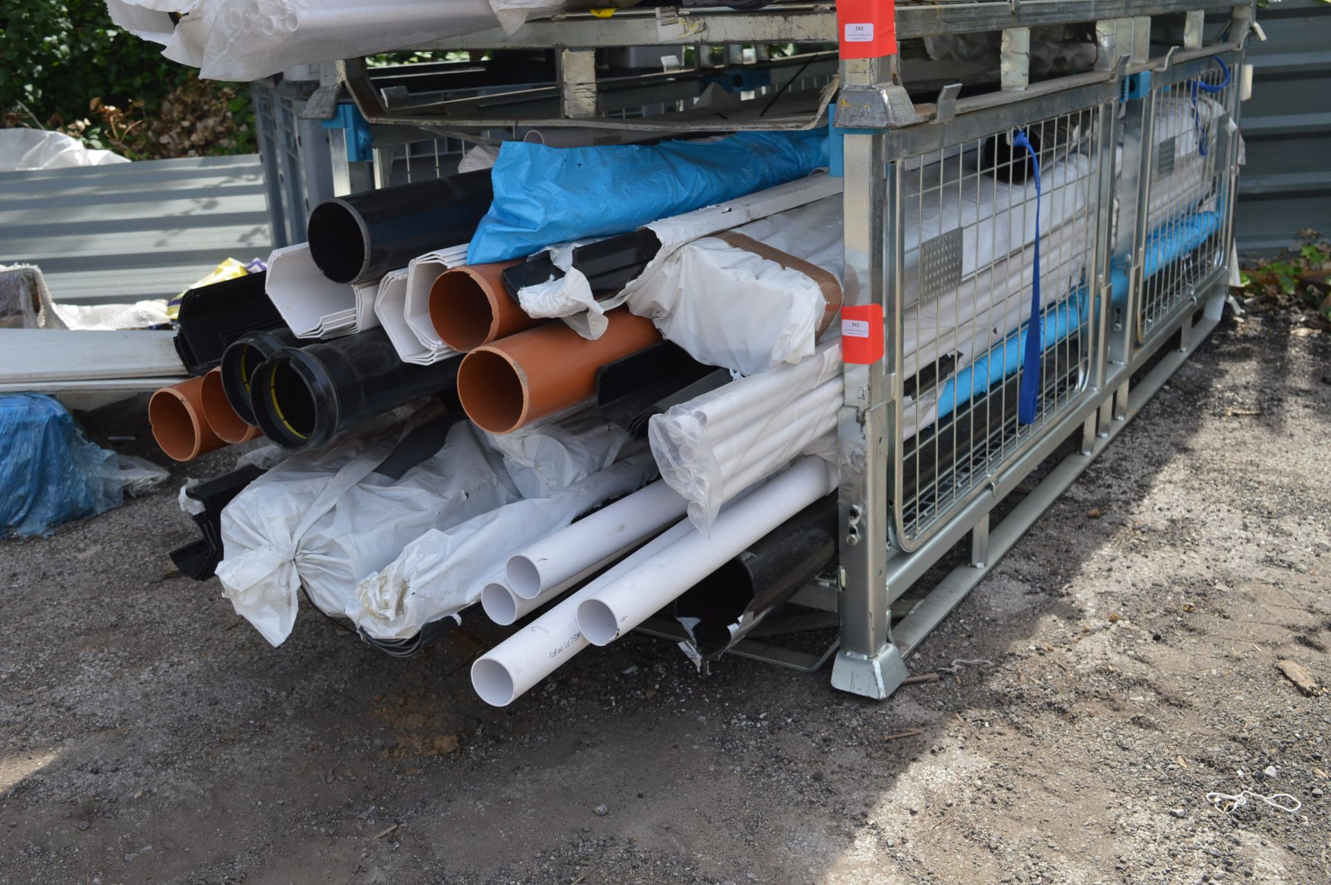 *Stillage of Waste Pipes, Guttering, Piping, etc.