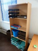 *6ft Three Tier Filing Unit in Lightwood Finish