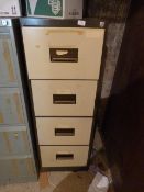 *Four Drawer Foolscap Filing Cabinet (coffee & cream)