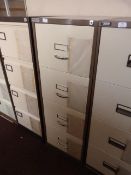 *Four Drawer Foolscap Filing Cabinet (coffee & cream)