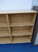 *Three Tier Shelf Unit in Lightwood Finish