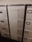 *Four Drawer Foolscap Filing Cabinet (coffee & cream)