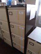 *Four Drawer Foolscap Filing Cabinet (coffee & cream)