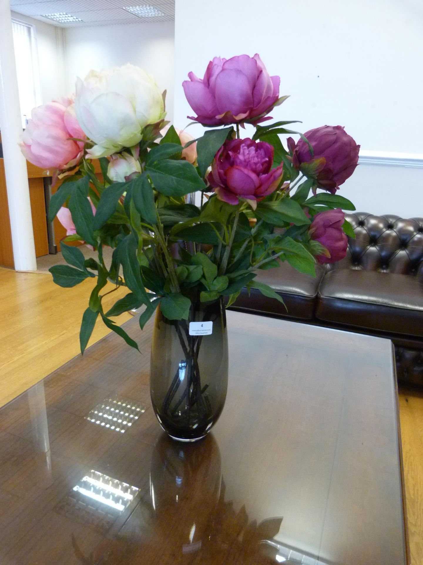 *Artificial Flowers in Vase