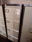 *Four Drawer Foolscap Filing Cabinet (coffee & cream)