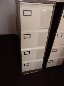 *Four Drawer Foolscap Filing Cabinet (coffee & cream)