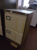 *Two Drawer Foolscap Filing Cabinet (coffee & cream)