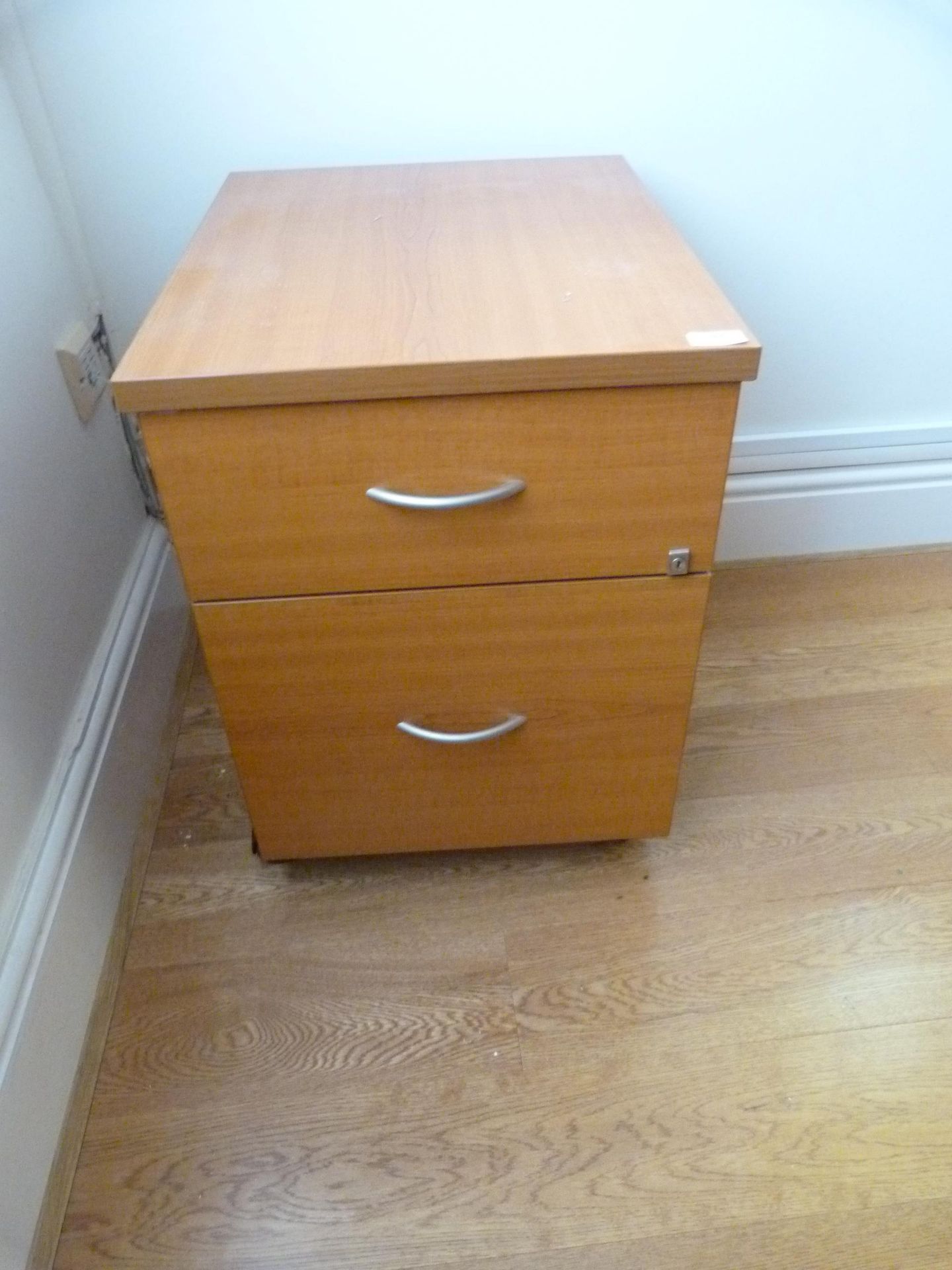 *Two Drawer Standalone Drawer Pedestal