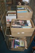 Cage of Hardback and Paperback Books (cage not inc