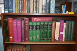 Twenty Folio Society Boxed Volumes