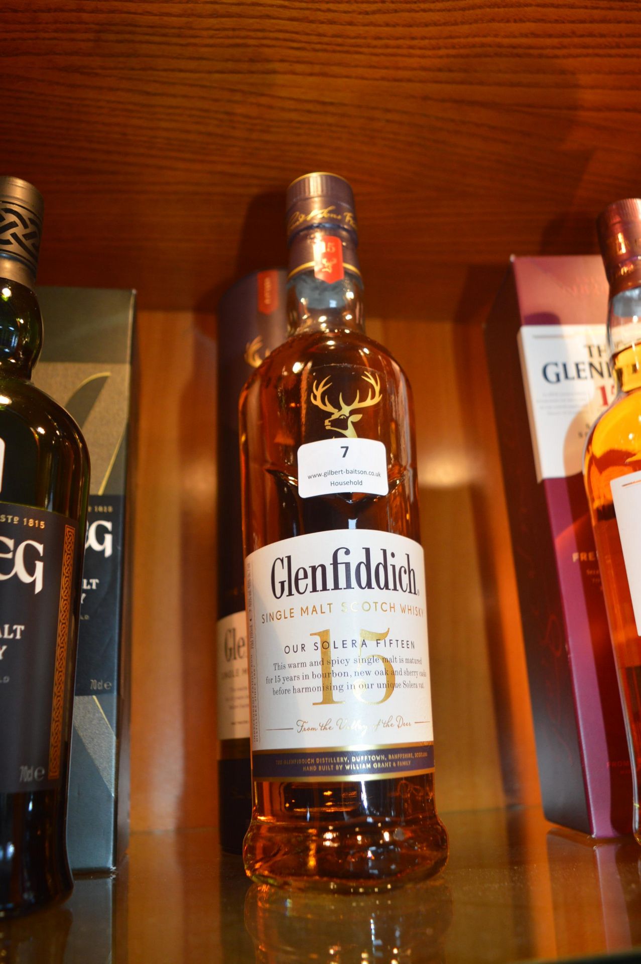 Glenfiddich 15 Year Old Single Malt Scotch Whisky