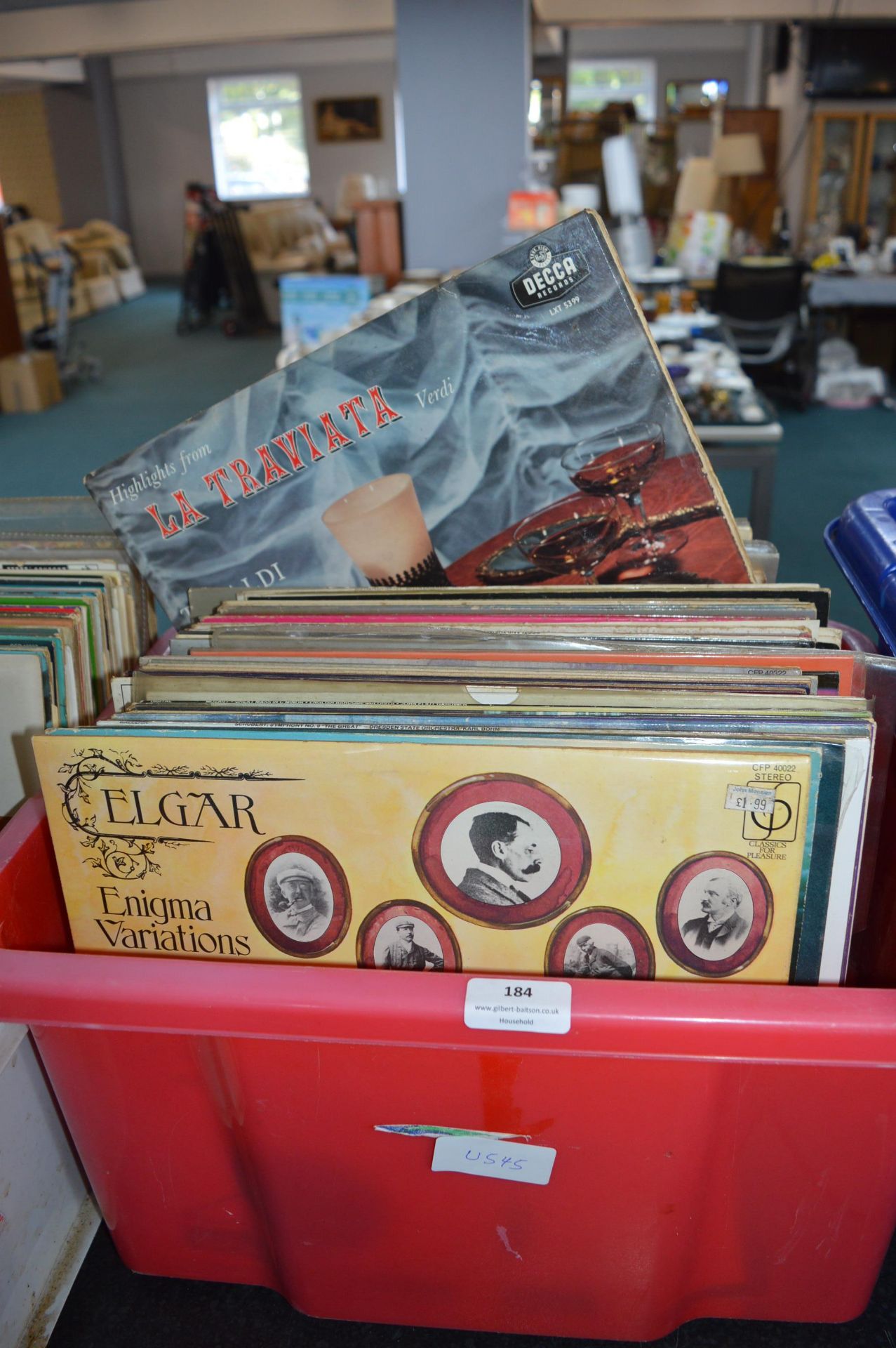 Classical 12" LP Records etc.