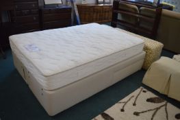 Fusion Ortho Double Mattress on Two Drawer Section