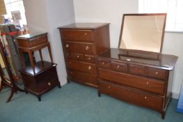 Four Stag Bedroom Furniture Items for Restoration