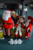 Christmas Soft Toys, Decorations, etc.