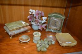 Agate Clocks, Bunch of Grapes and Other Decorative