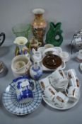 Assorted Pottery Vases, Jugs, etc.