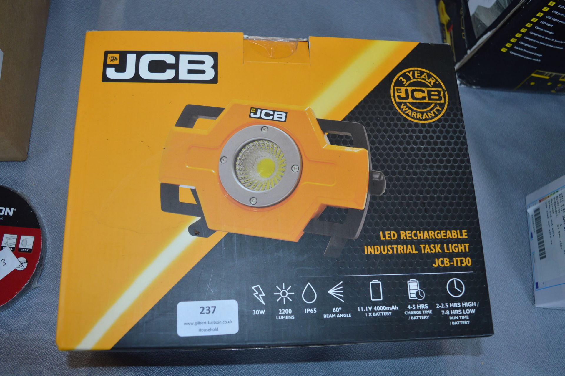 JCB LED Recharagble Industrial Task Light