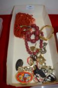 Costume Jewellery, Wristwatches, etc.