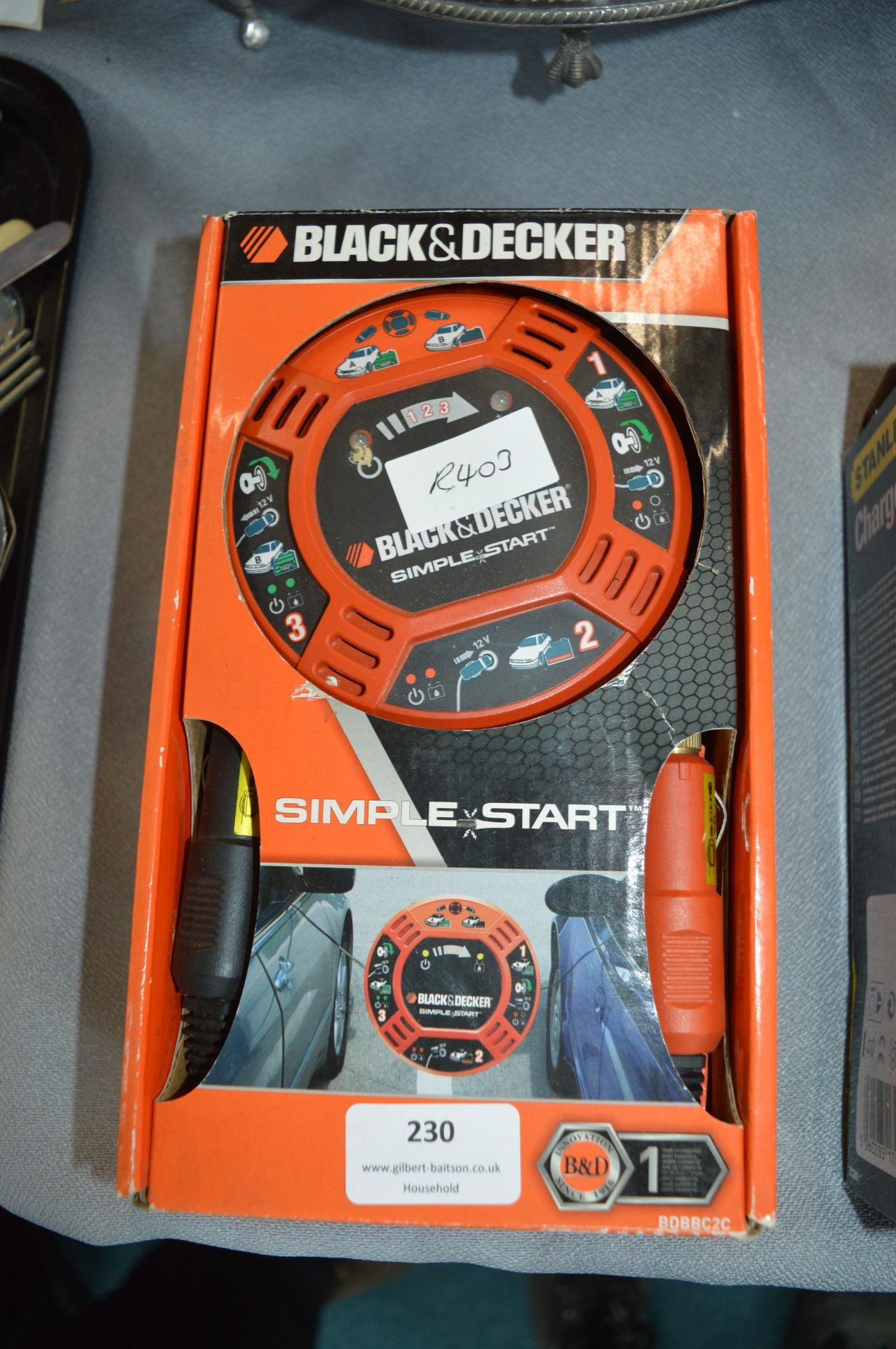 Black & Decker Simple Start Car Jumpstarter