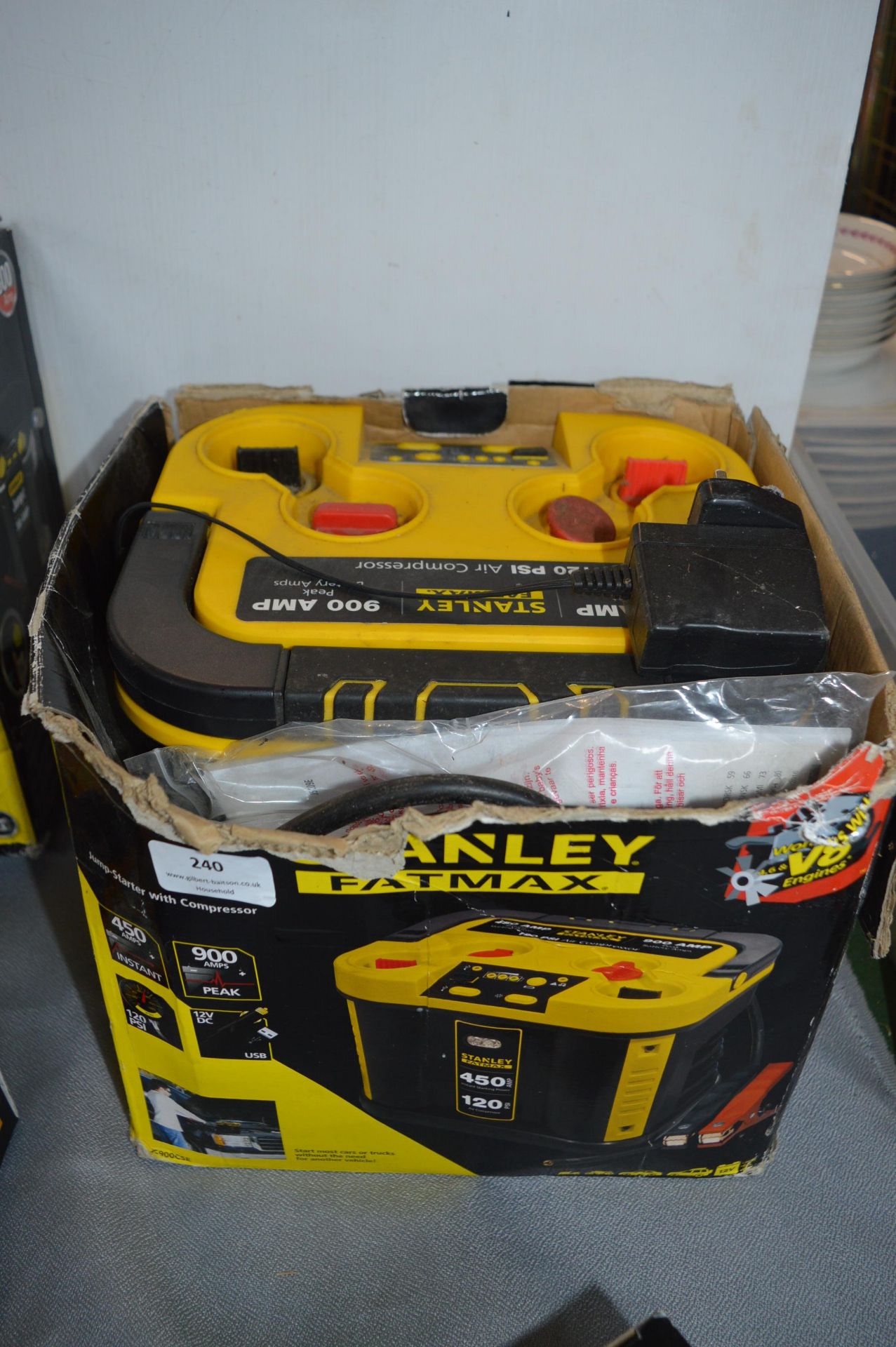 Stanley Fax Max 120psi Air Compressor