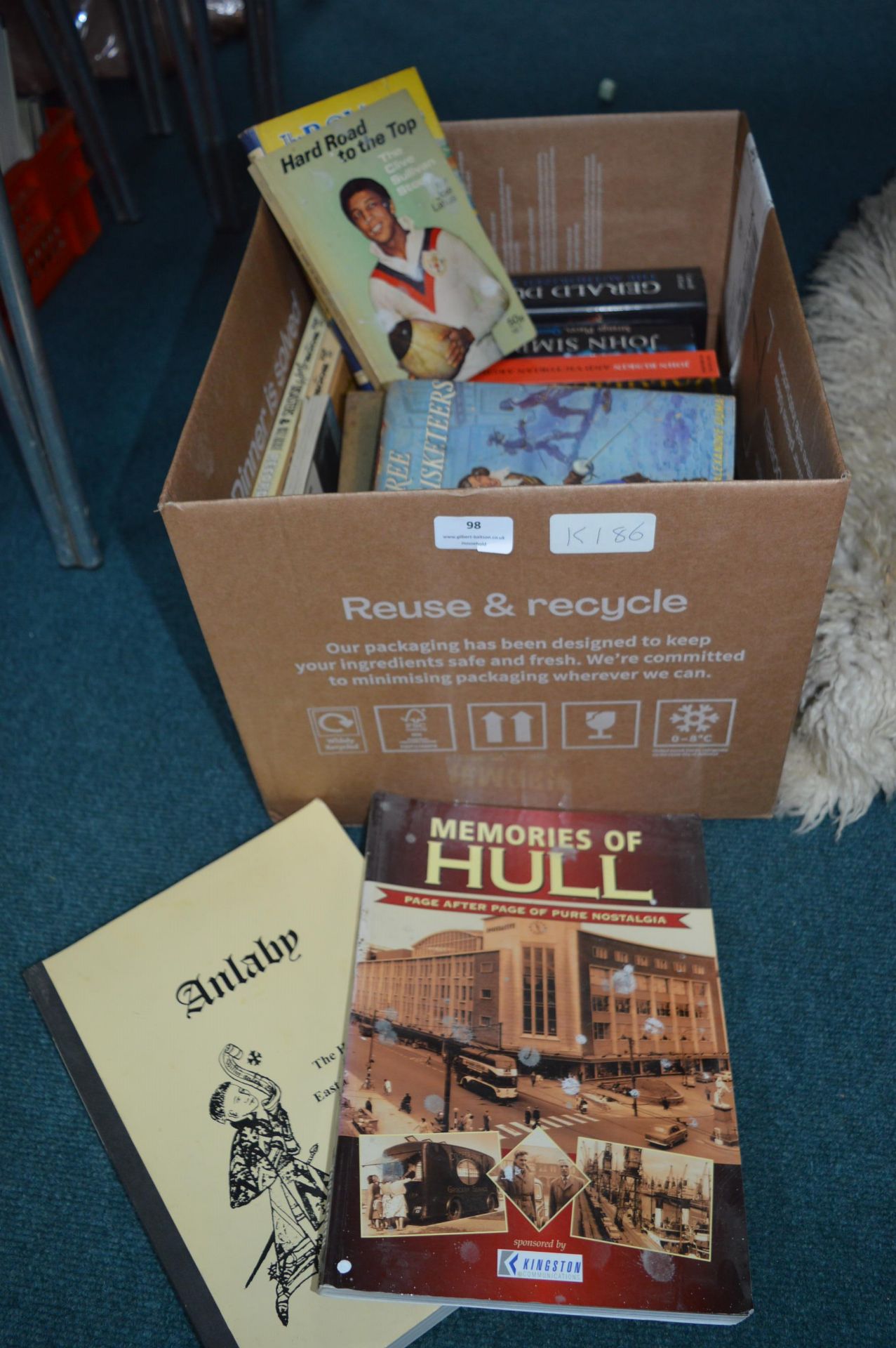 Hardback Books plus Local History; Anlaby and Hull