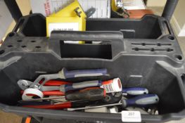 *Gas Fitters Toolbox; Hand Tools, Grips, Screwdrivers, Knife, etc.
