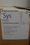 *Aqualisa iSys Digital Concealed Shower System