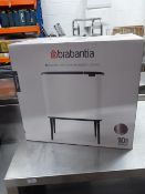 * Luxury Brabantia Bo bin - RRP £118. boxed, 2 sections 11L and 23L.