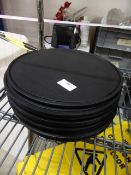 * 10 x 280 diameter slate effect cake plates