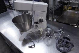 * Kenwood chef premier mixer with 5 attachments