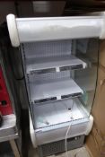 * small grab and go chiller. 600w x 700d x 1450h