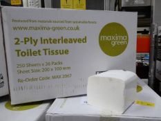 * 4 boxes x 36 toilet tissure