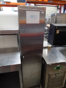 * S/S upright cupboard 130w x 430d x 1800h